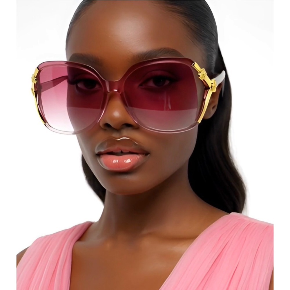 Sunglasses for Women Cut Big Frame UV Protection Glasses Lentes Gafas Mujeres
